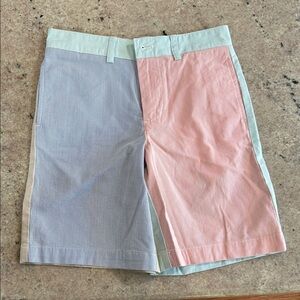 Vineyard Vines Blue and Pink Kids Shorts